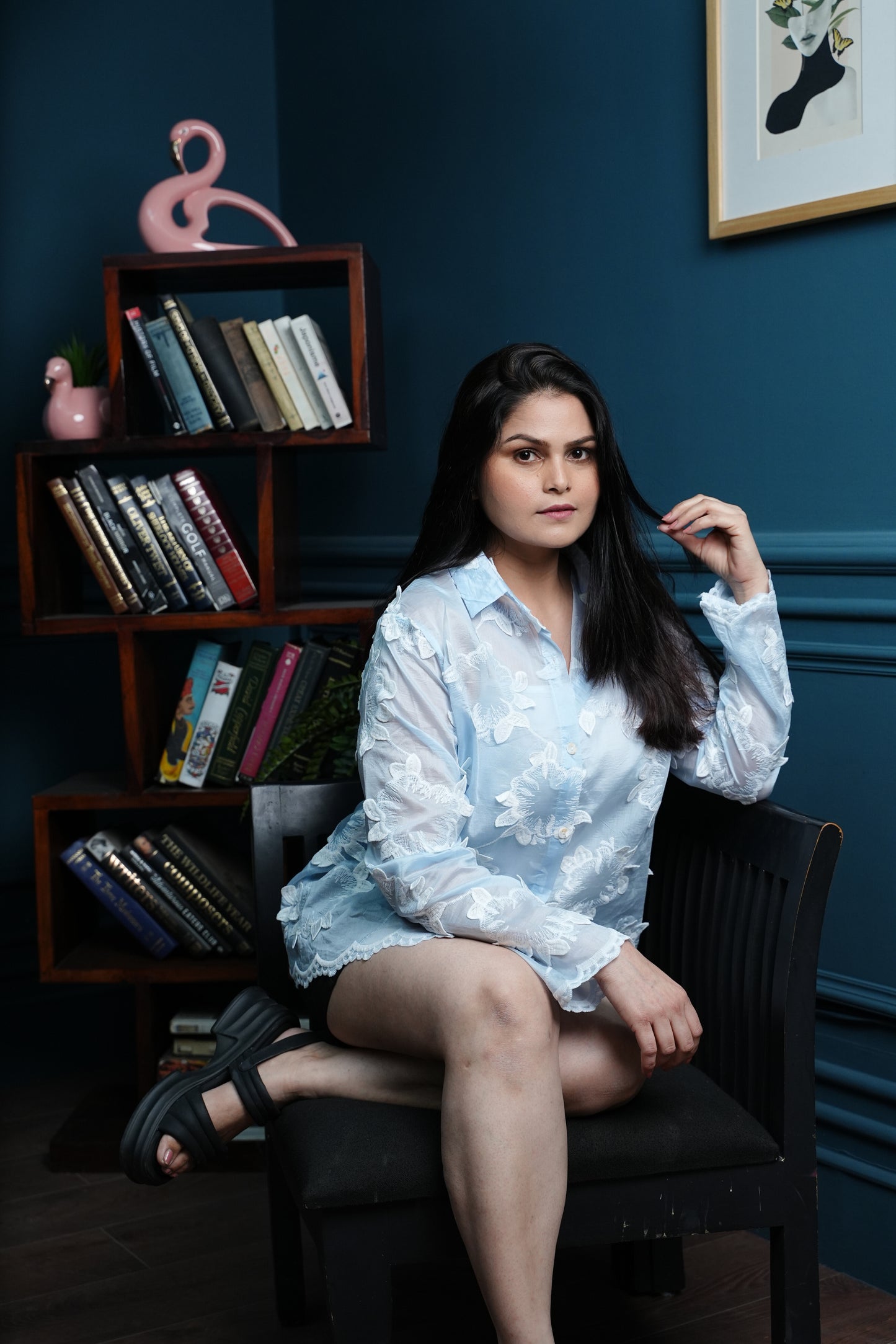 Skyline Bloom 3D Shirt & Cami Set