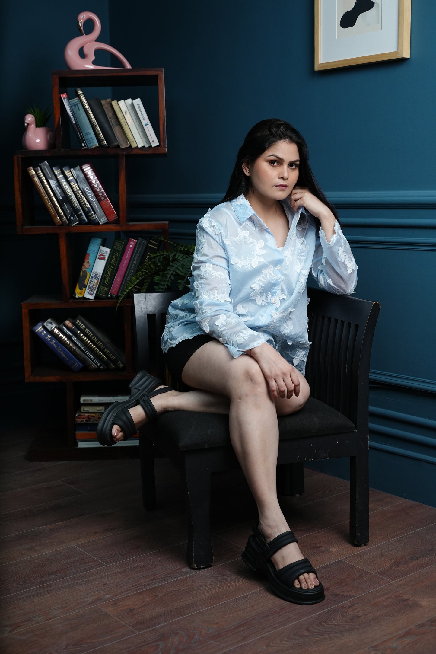 Skyline Bloom 3D Shirt & Cami Set