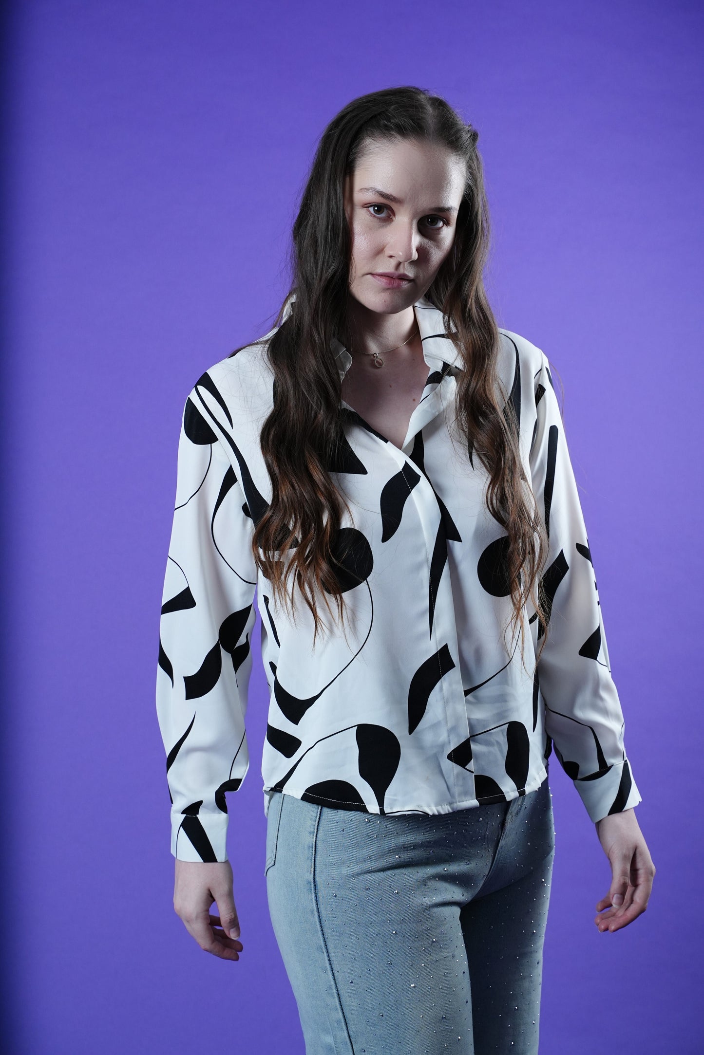 Canvas Chic Button-Up Shirt