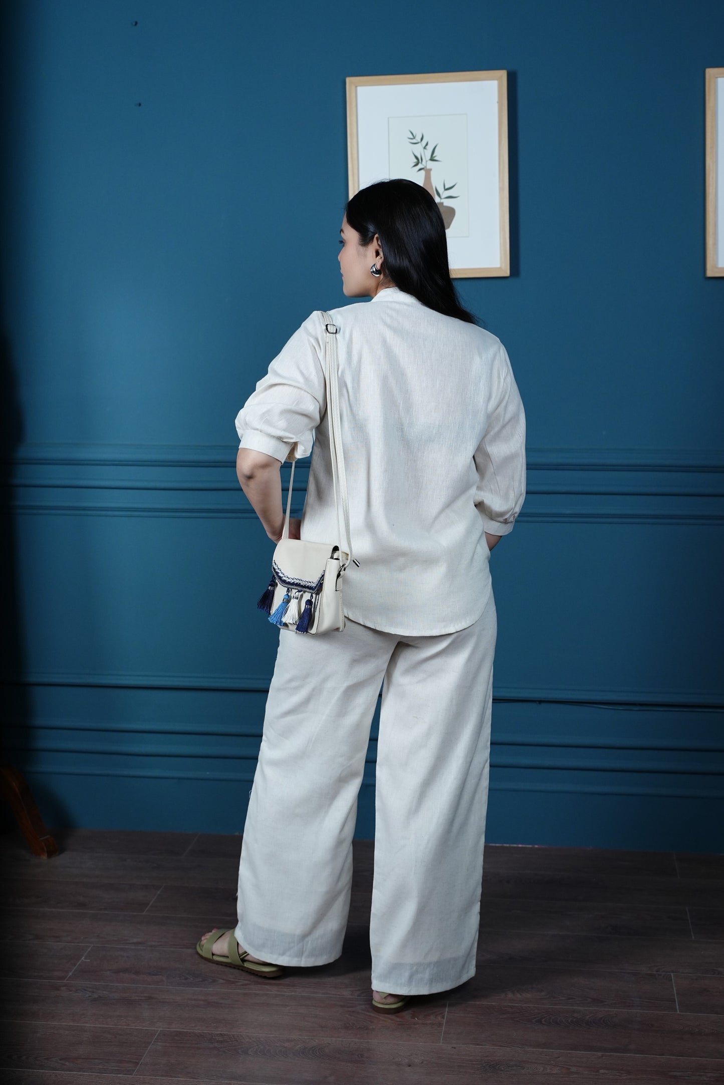 Ethereal Bloom Cream Co-ord Set