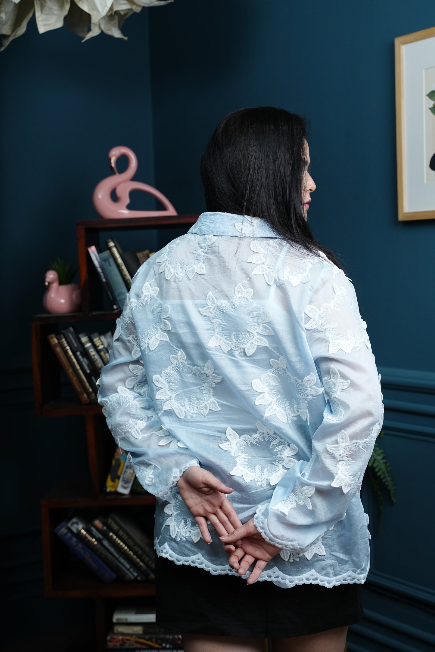 Skyline Bloom 3D Shirt & Cami Set