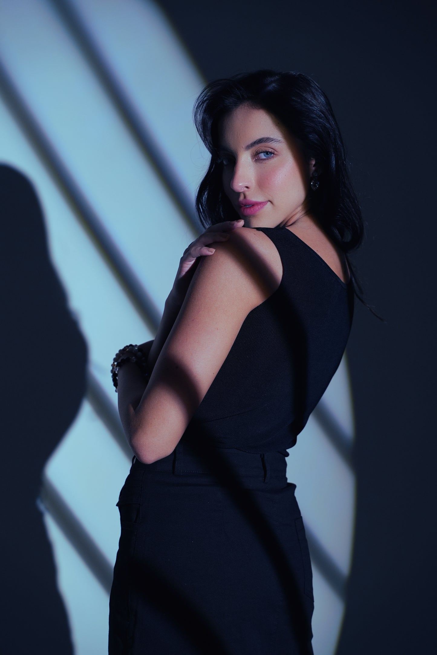 Crystal Love – Black Stone Rib Tank