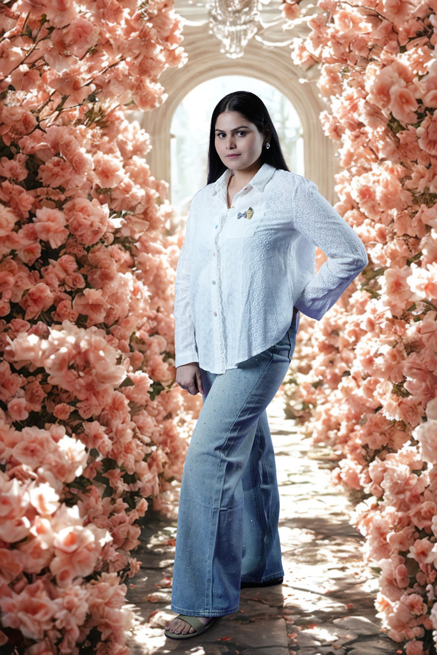 Carrot & Bow 3D Charm Shirt